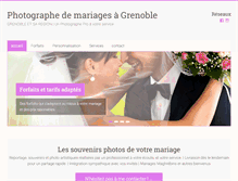 Tablet Screenshot of mariageimages.com